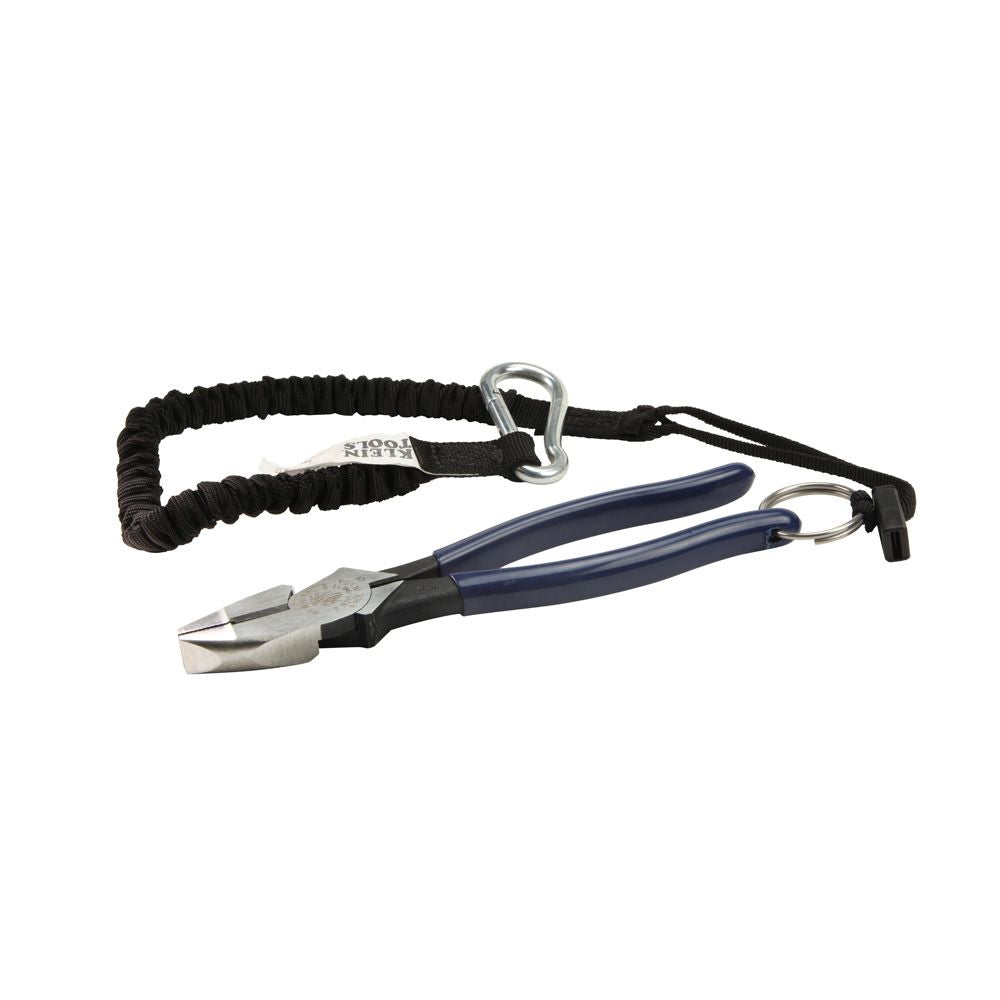 Klein Tools D213-9NETT Pliers, High-Leverage Side Cutters, Tether Ring - Edmondson Supply