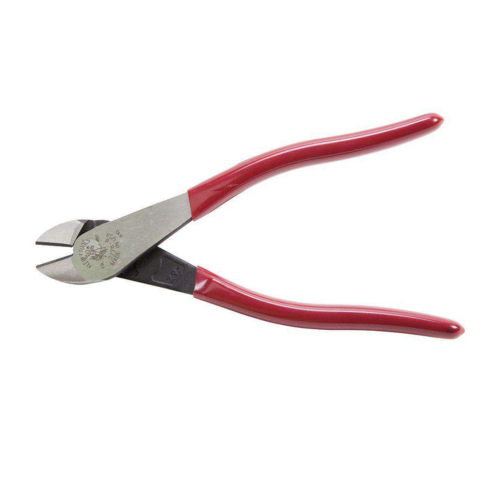 Klein Tools D228-8 Diagonal Cutting Pliers, High-Leverage, 8-Inch - Edmondson Supply