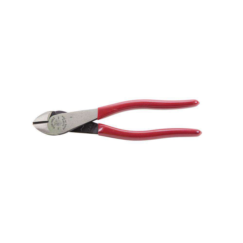 Klein Tools D228-8 Diagonal Cutting Pliers, High-Leverage, 8-Inch - Edmondson Supply
