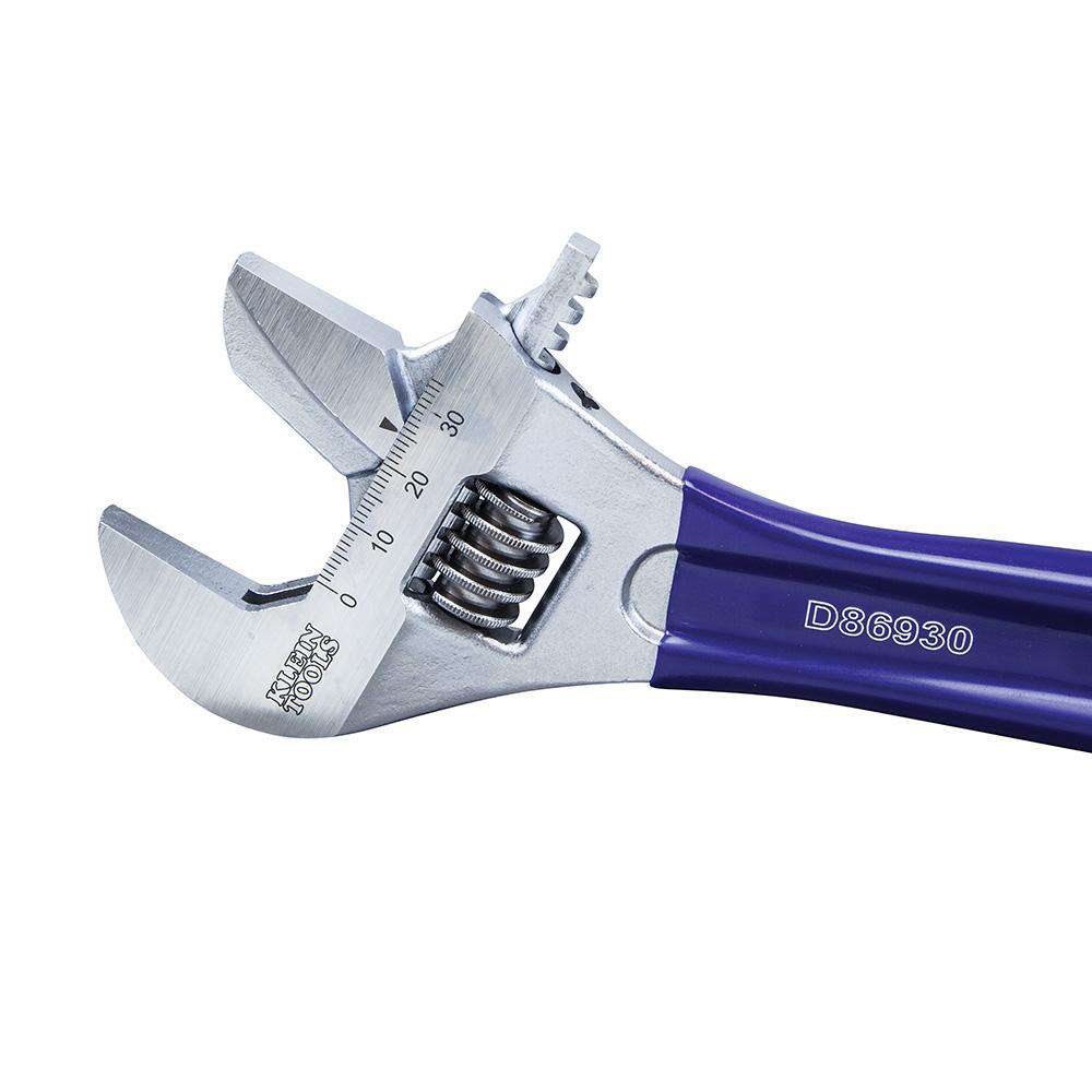 Klein Tools D86930 Reversible Jaw/Adjustable Pipe Wrench, 10-Inch - Edmondson Supply