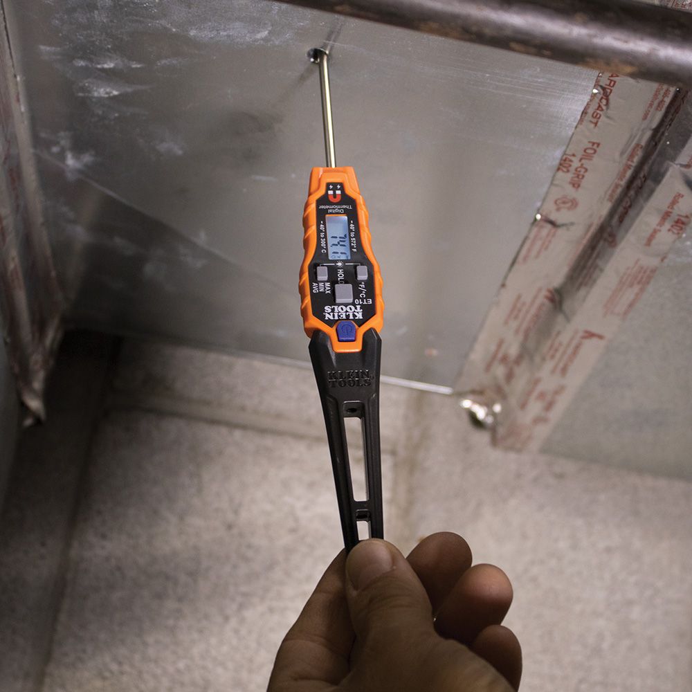 Klein Tools ET10 Magnetic Digital Pocket Thermometer - Edmondson Supply