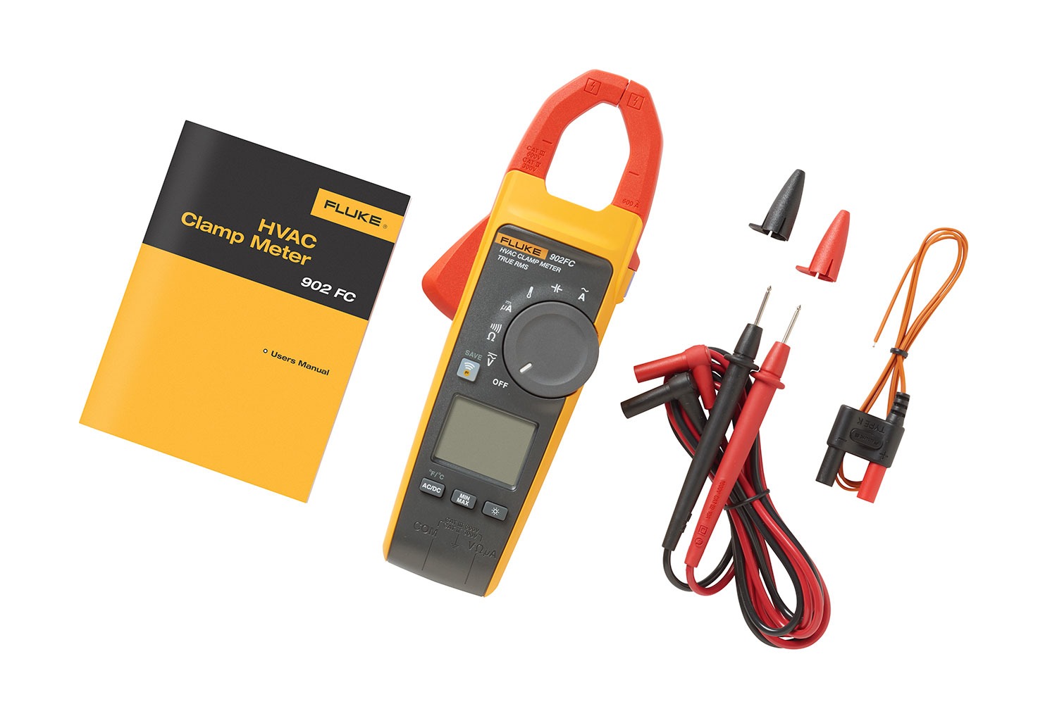 Fluke 902 FC True-RMS HVAC Clamp Meter - Edmondson Supply