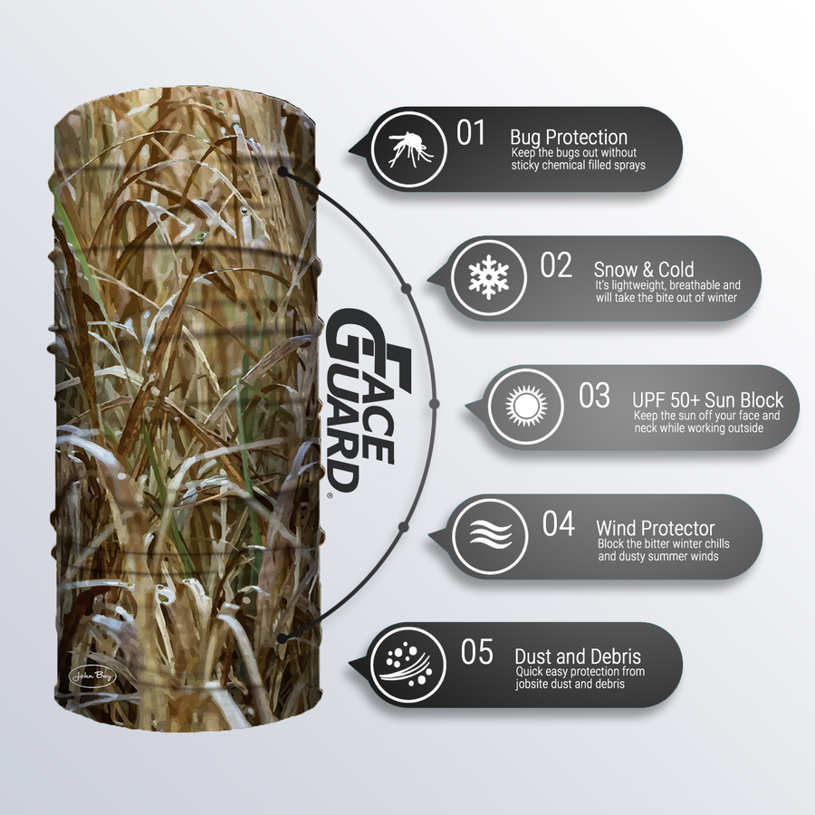 John Boy GRASS Face Guard - Edmondson Supply