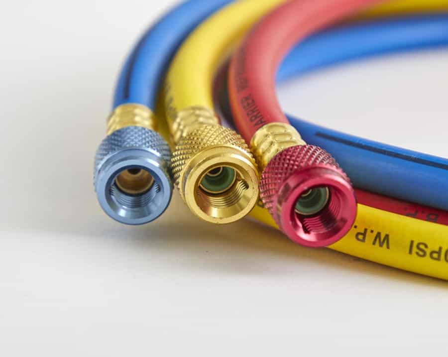 CPS HP5NG Premium Refrigerant Charging Hoses with SafeMate™ Valves - Edmondson Supply