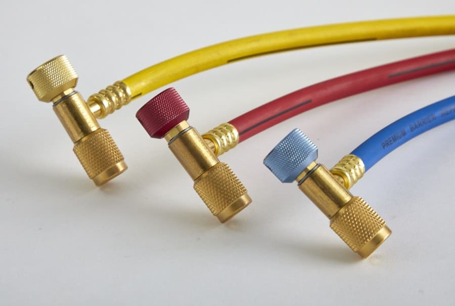 CPS HP5NG Premium Refrigerant Charging Hoses with SafeMate™ Valves - Edmondson Supply