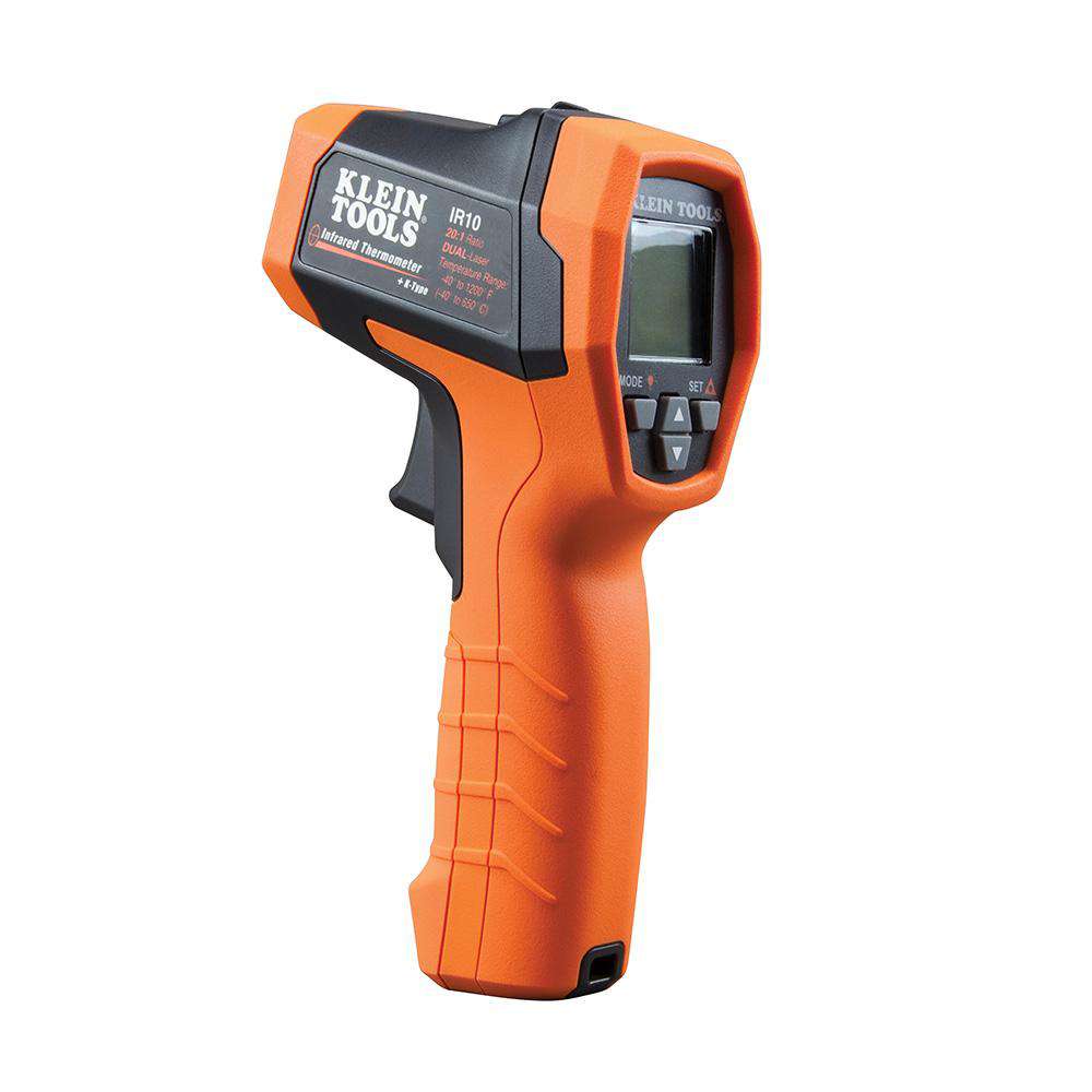 Klein Tools IR10 20:1 Dual Laser Infrared Thermometer - w/ Case - Edmondson Supply