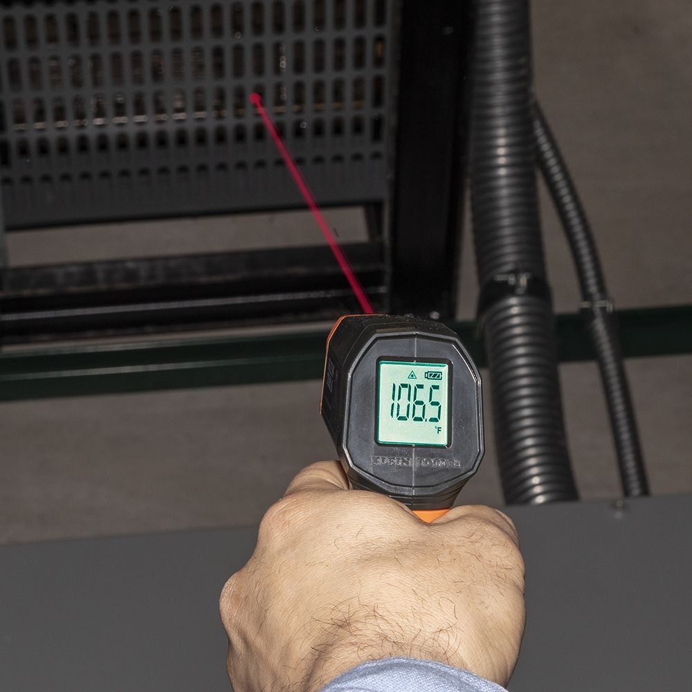 Klein Tools IR1KIT Infrared Thermometer with GFCI Receptacle Tester - Edmondson Supply