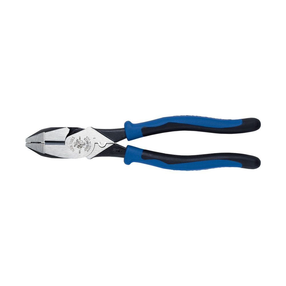 Klein Tools J2000-9NECR Lineman's Pliers, Crimping, 9-Inch - Edmondson Supply