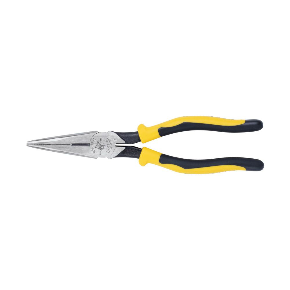 Klein Tools J203-8 Pliers, Needle Nose Side-Cutters, 8-Inch - Edmondson Supply
