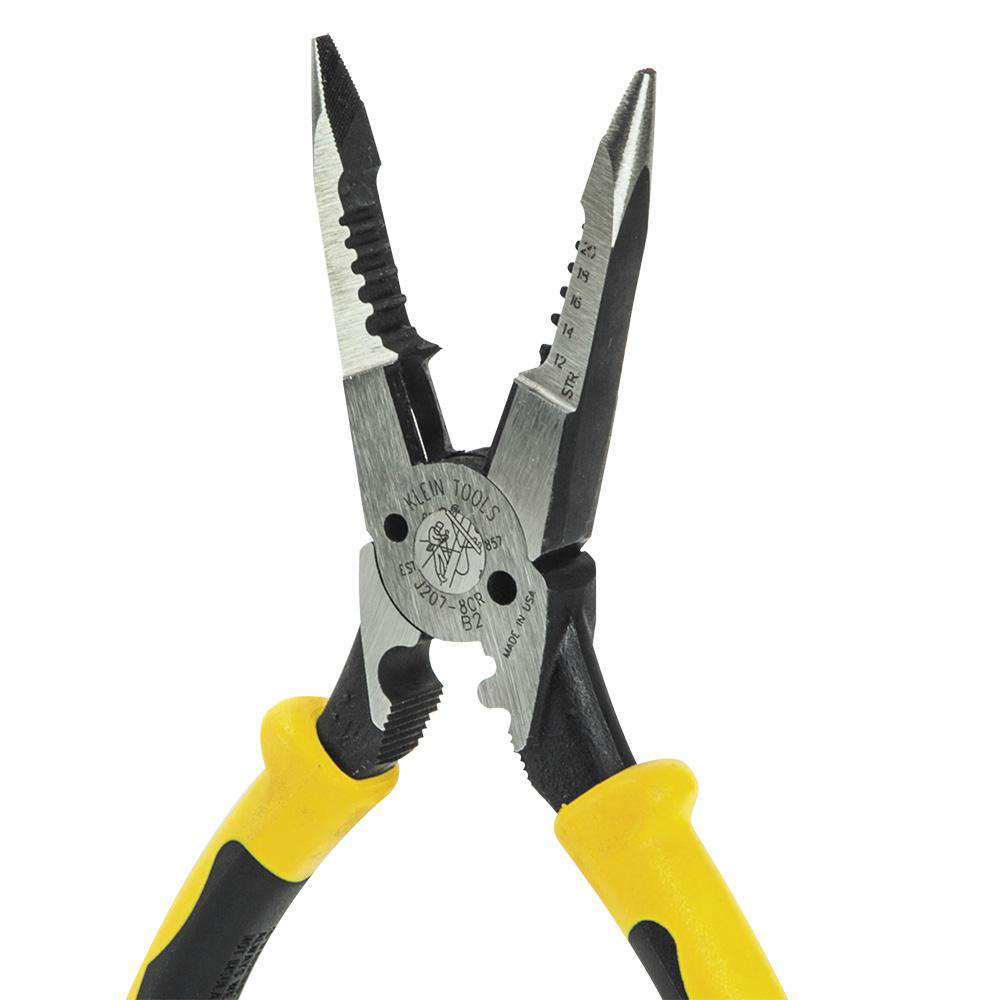 Klein Tools J207-8CR All-Purpose Pliers with Crimper - Edmondson Supply