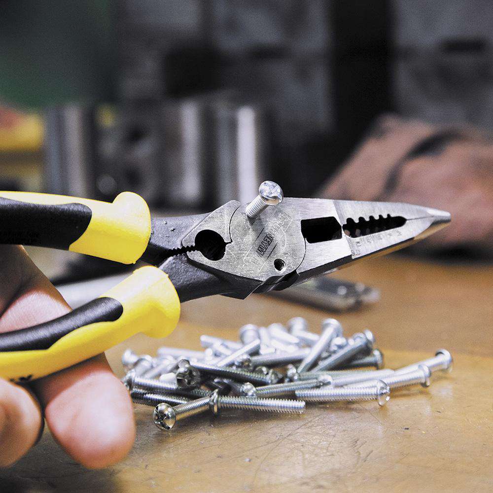 Klein Tools J207-8CR All-Purpose Pliers with Crimper - Edmondson Supply