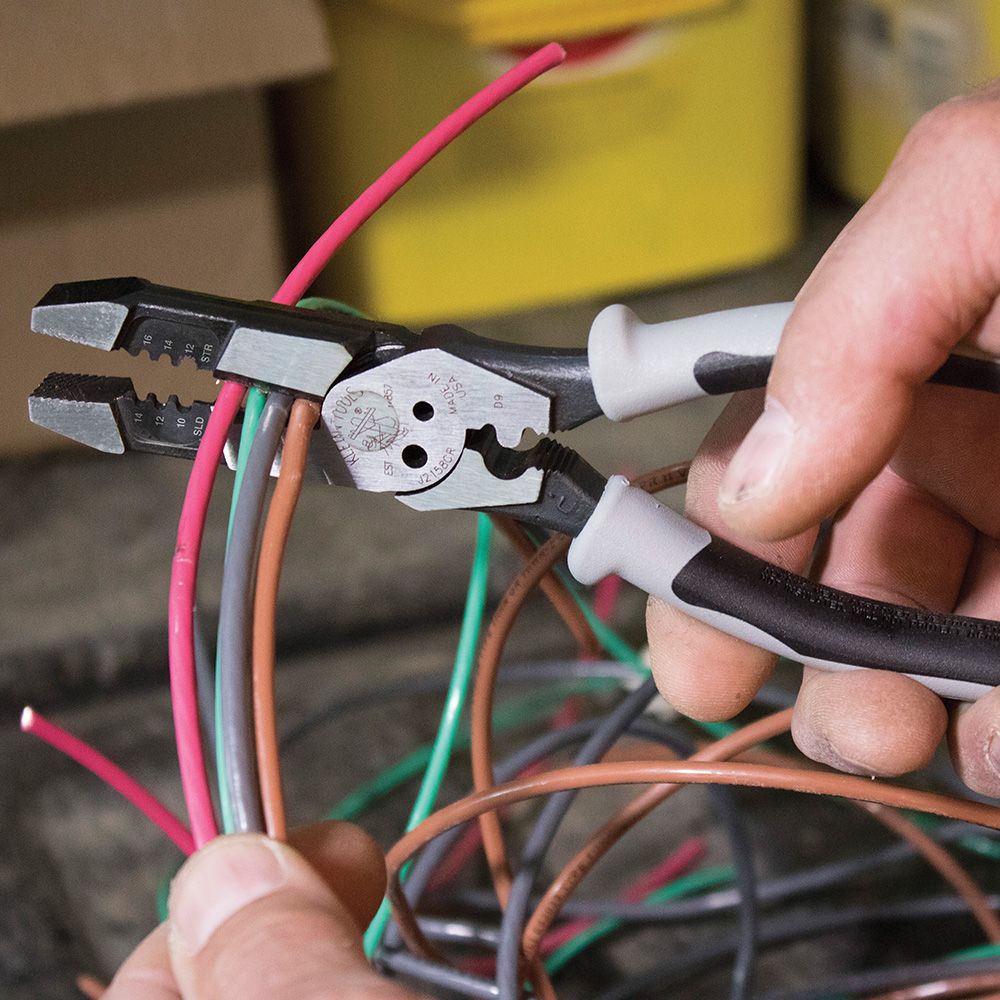 Klein Tools J215-8CR Hybrid Pliers - Edmondson Supply