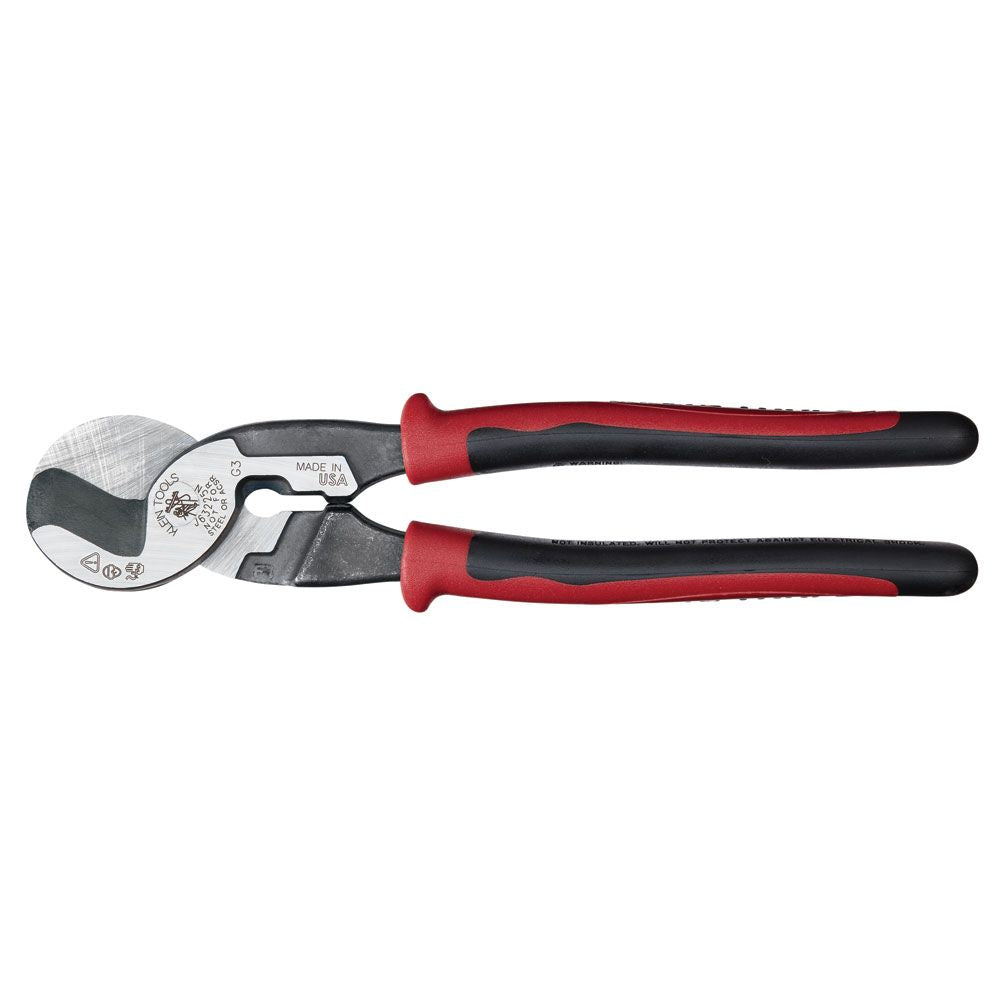 Klein Tools J63225N Journeyman™ High Leverage Cable Cutter with Stripping - Edmondson Supply