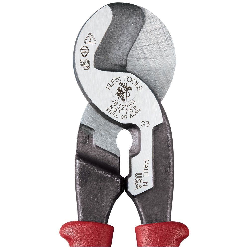 Klein Tools J63225N Journeyman™ High Leverage Cable Cutter with Stripping - Edmondson Supply