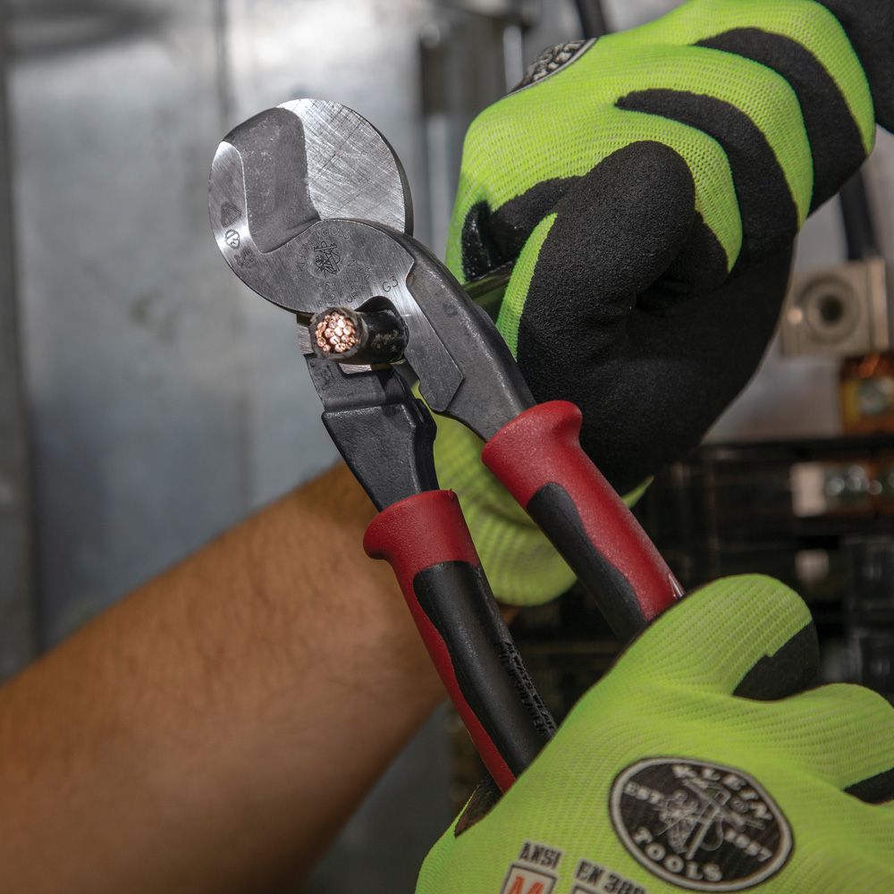 Klein Tools J63225N Journeyman™ High Leverage Cable Cutter with Stripping - Edmondson Supply