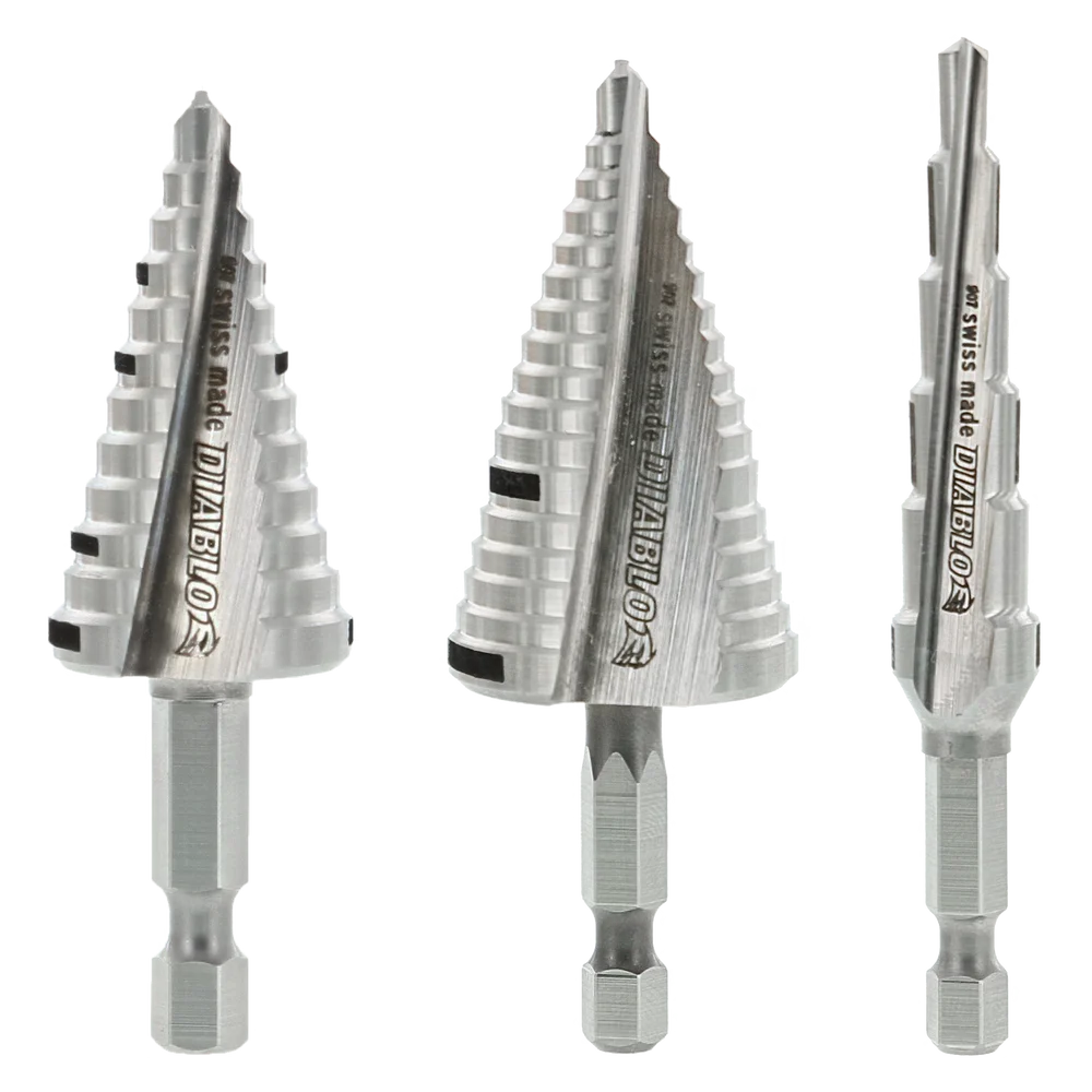 Diablo Tools DSDS003 Impact Strong Step Drill Bit Set - Edmondson Supply