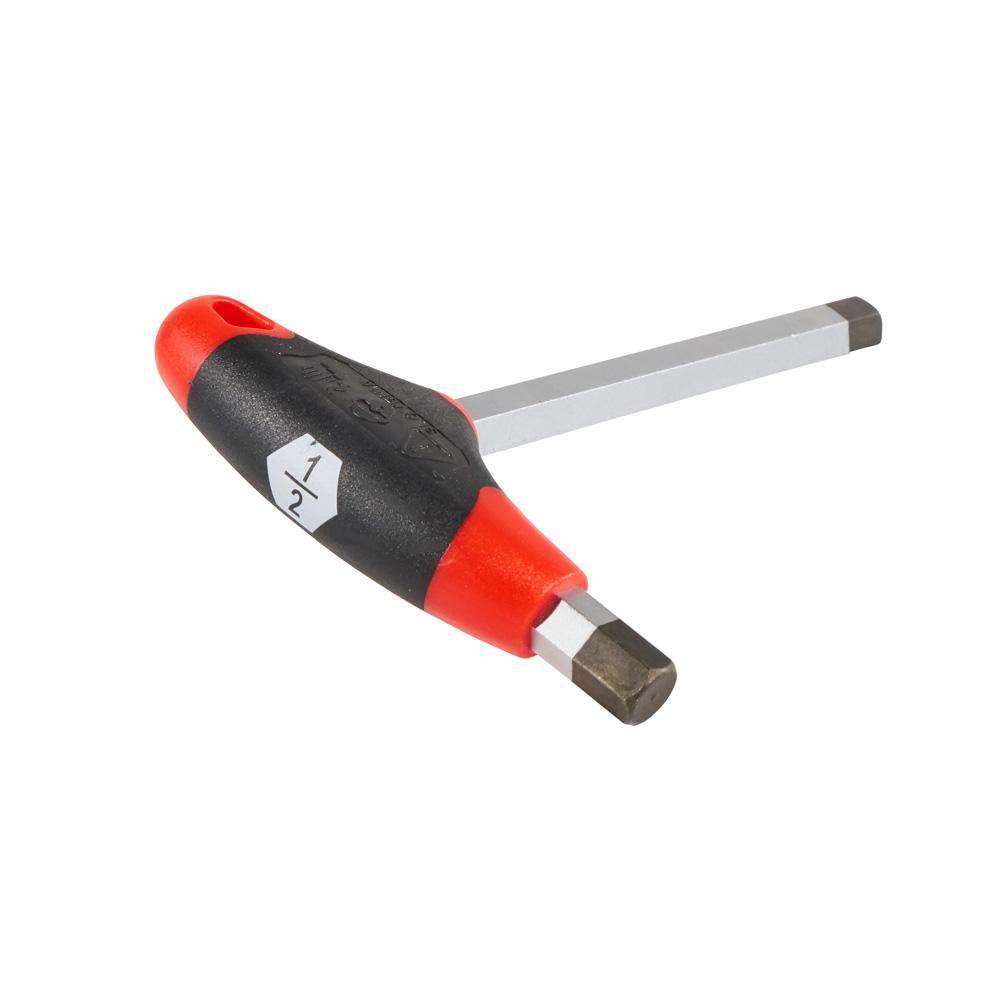 Klein Tools JTH6E17 1/2-Inch Hex Key with Journeyman T-Handle, 6-Inch - Edmondson Supply