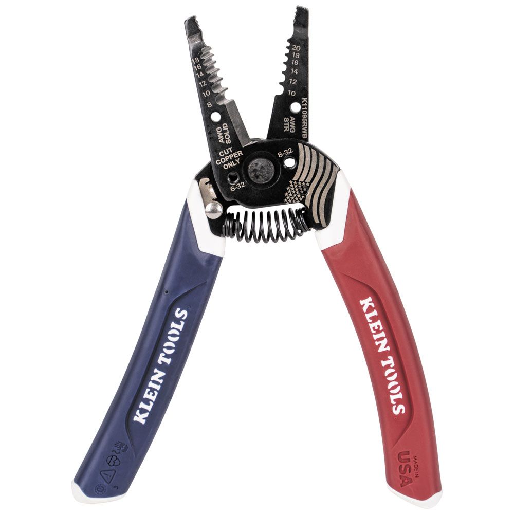 Klein Tools 94156 American Legacy Diagonal Plier and Klein-Kurve® Wire Stripper / Cutter - Edmondson Supply