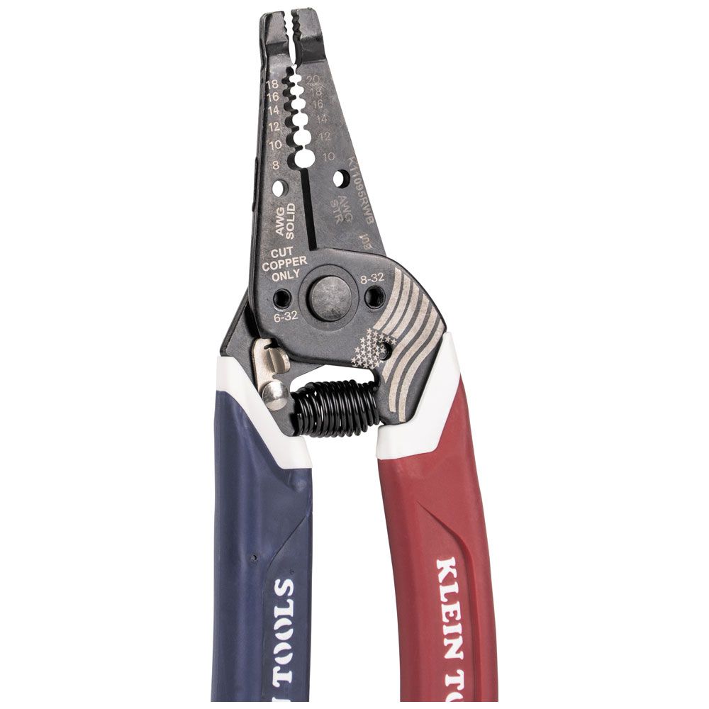 Klein Tools 94156 American Legacy Diagonal Plier and Klein-Kurve® Wire Stripper / Cutter - Edmondson Supply