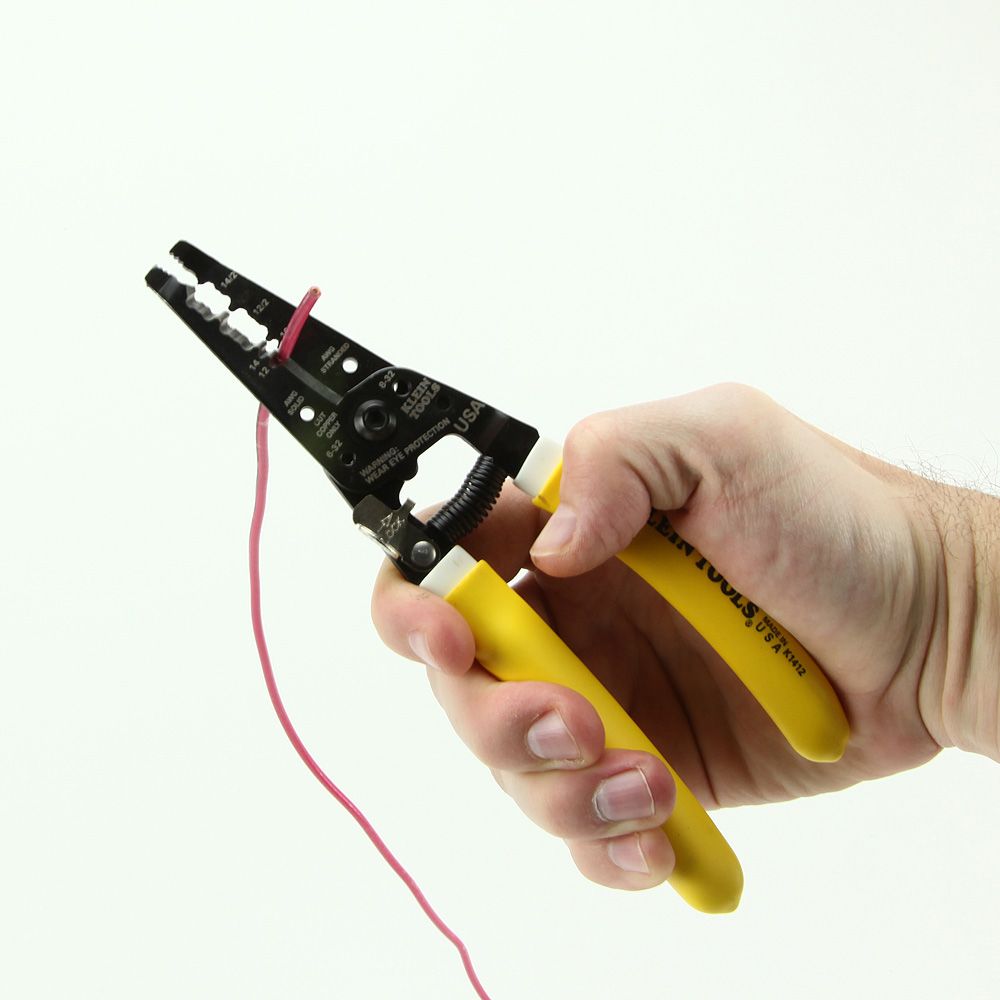 Klein Tools K1412 Klein-Kurve® Dual NM Cable Stripper/Cutter - Edmondson Supply