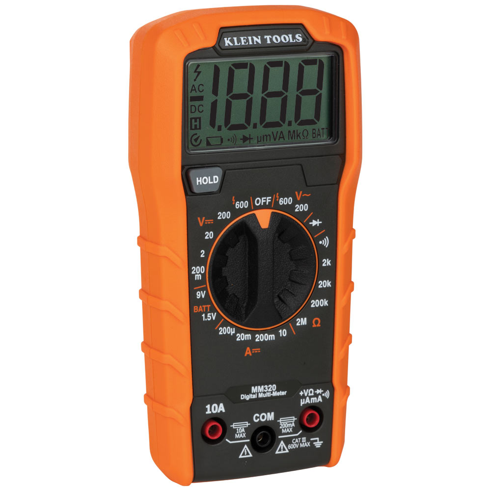 Klein Tools MM320KIT Digital Multimeter Electrical Test Kit - Edmondson Supply