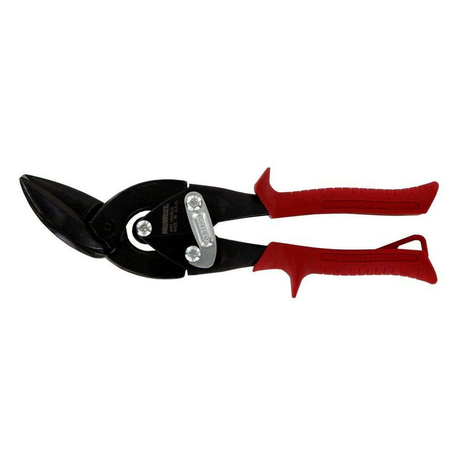 Midwest MWT-6510LO Left-Cutting Offset Aviation Snip - Blackout Series - Edmondson Supply