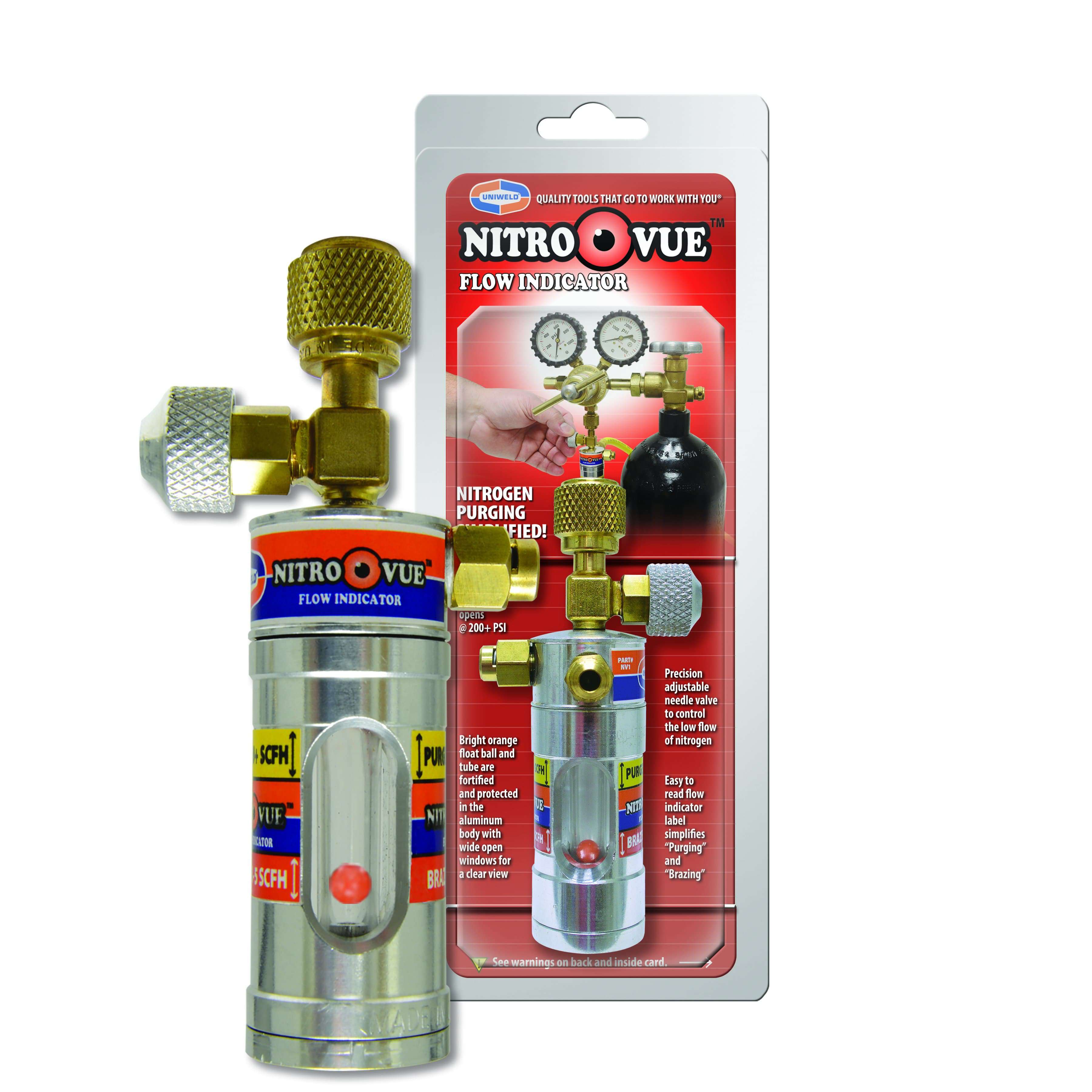 Uniweld NV1 NitroVue™ Nitrogen Flow Indictor - Edmondson Supply