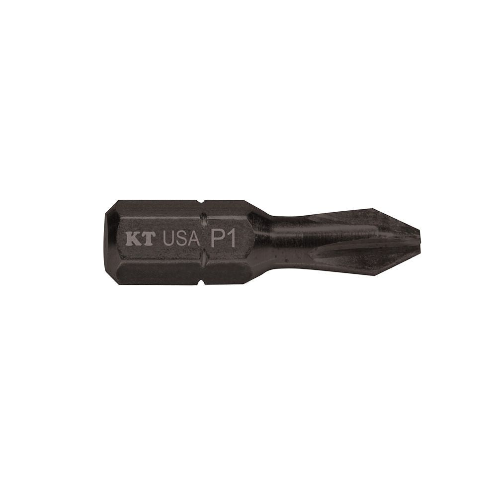 Klein Tools PH115 #1 Phillips Insert Power Driver 1-Inch, 5-Pack - Edmondson Supply