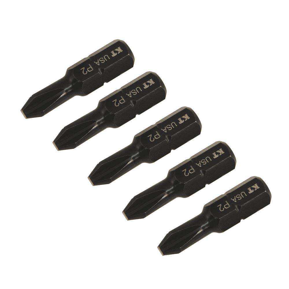 Klein Tools PH2-1-15 #2 Phillips Power Driver 1-Inch 15-Pack - Edmondson Supply