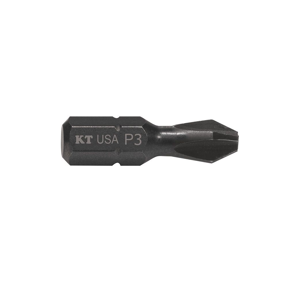 Klein Tools PH315 #3 Phillips Insert Power Driver, 1-Inch, 5-Pack - Edmondson Supply