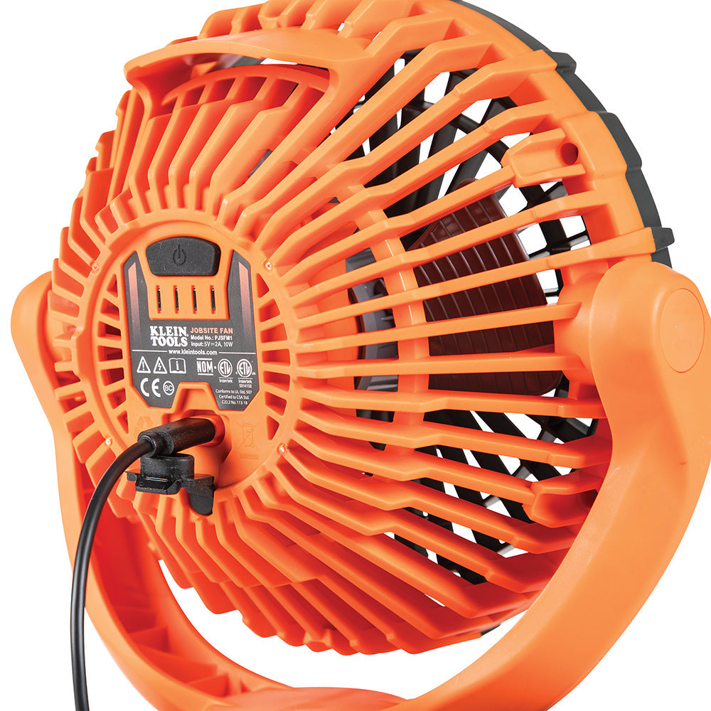 Klein Tools PJSFM1 Rechargeable Personal Jobsite Fan - Edmondson Supply