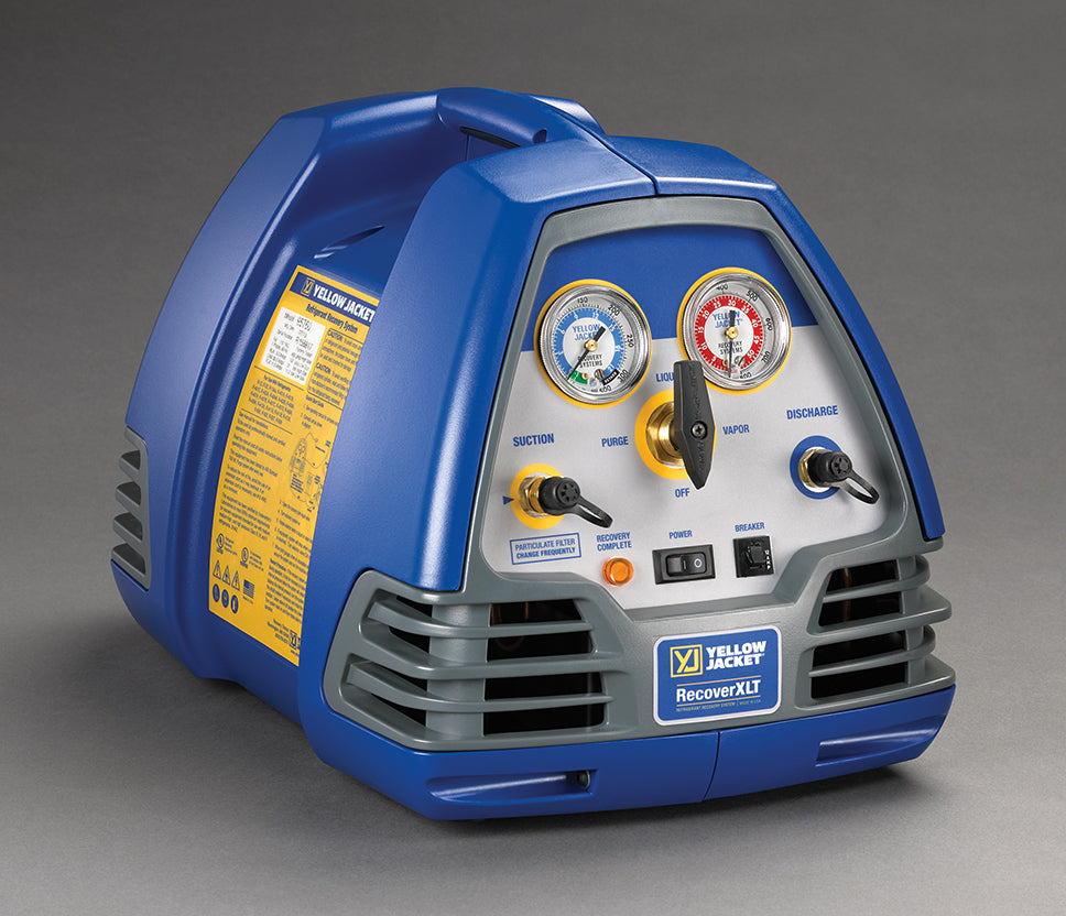 Yellow Jacket 95760 RecoverXLT Refrigerant Recovery System, 115V/60 Hz - Edmondson Supply