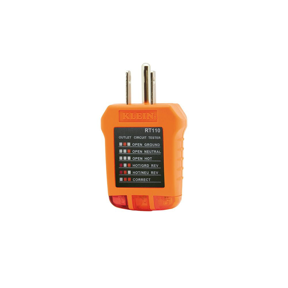 Klein Tools RT110 Receptacle Tester - Edmondson Supply