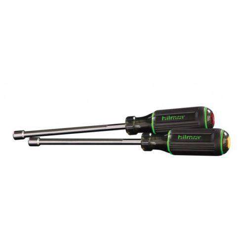 Hilmor 1839074 LHSM2PC 6" Magnetic Tip Nut-Driver 2-Piece Set - 1/4" & 5/16" - Edmondson Supply