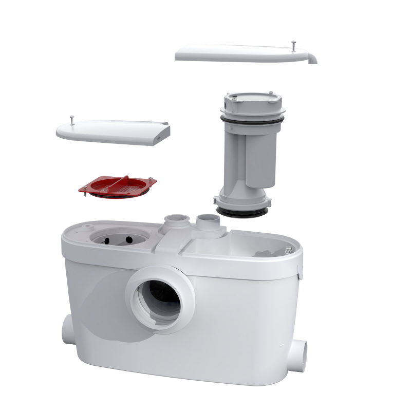 Saniflo Saniaccess 3 Round Bowl Toilet/Macerating Pump Combo