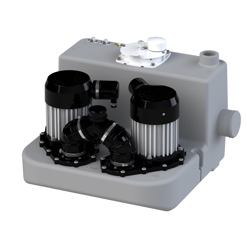 Saniflo 028 Sanicom 2 Heavy Duty Duplex Drain Pump - Edmondson Supply