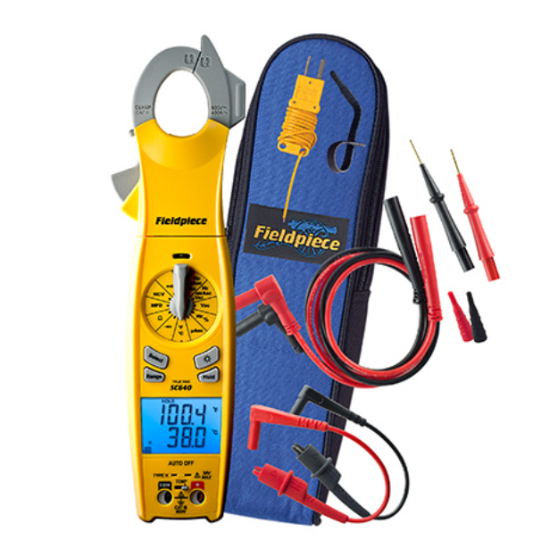 Fieldpiece SC640 Loaded Clamp Meter - Edmondson Supply