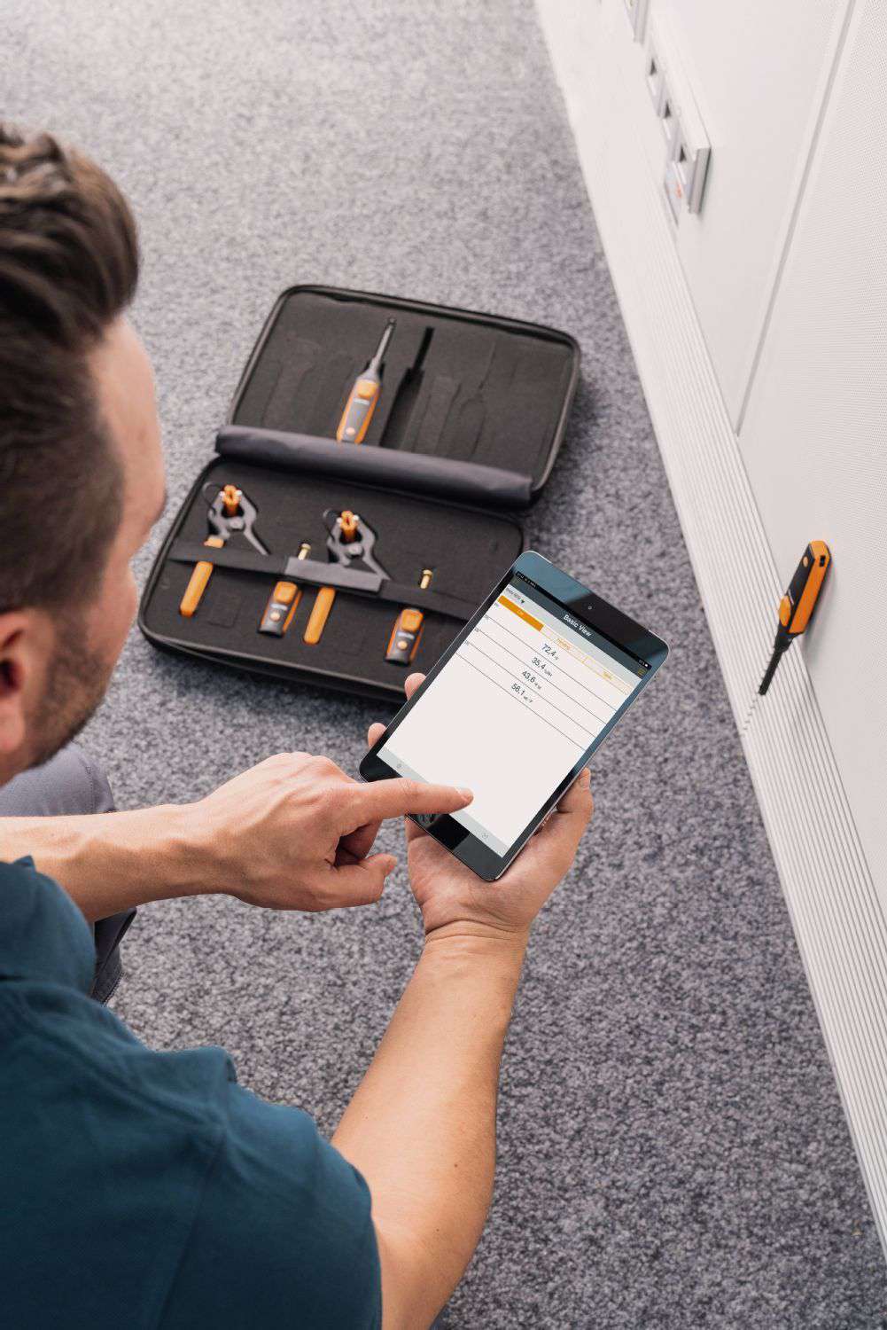 Testo 0563 0009 Smart Probes AC & Refrigeration Test & Load Kit - Edmondson Supply
