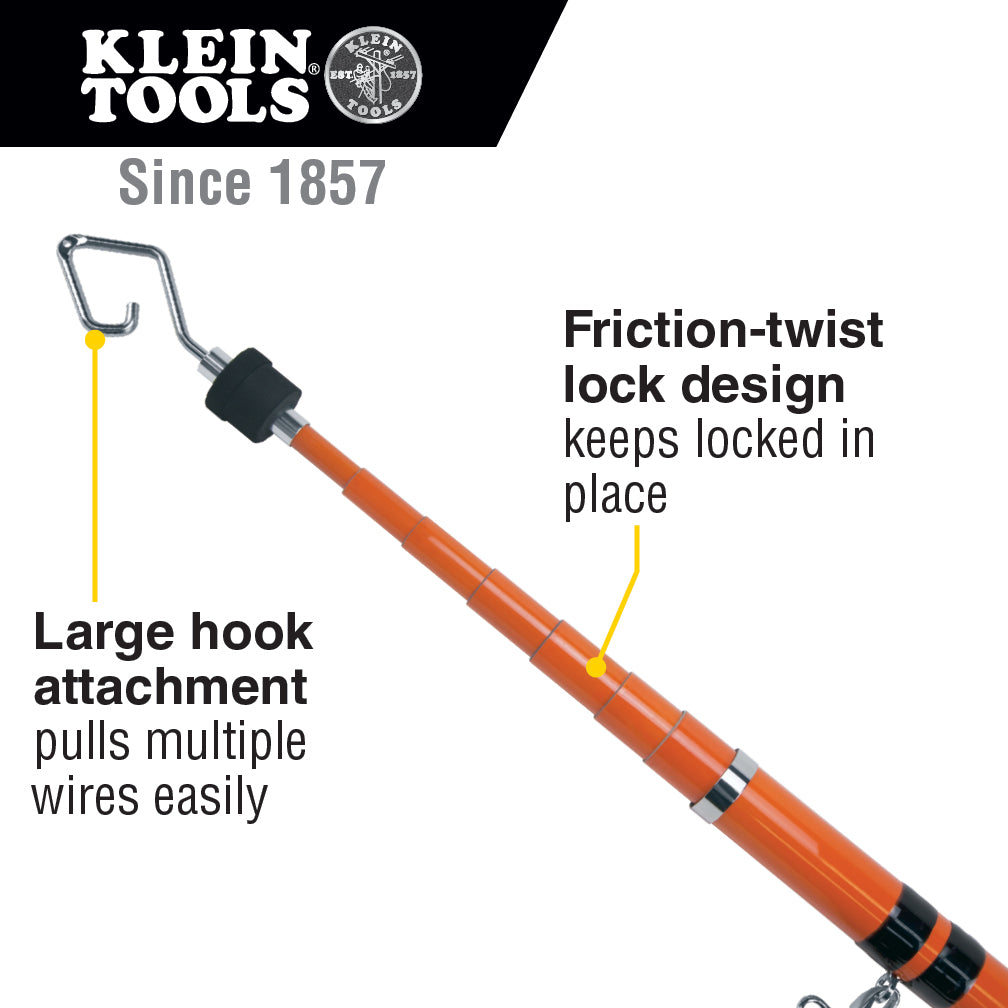 Klein Tools SRS56036 WireSpanner Plus™ Telescopic Pole - Edmondson Supply