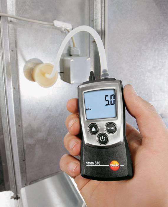 Testo 0563 0510 01 - 510 Digital Manometer - Edmondson Supply