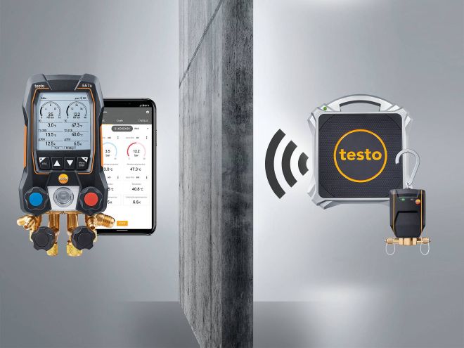 Testo 0564 1560 01 - 560i - Digital Refrigerant Scale with Bluetooth - Edmondson Supply