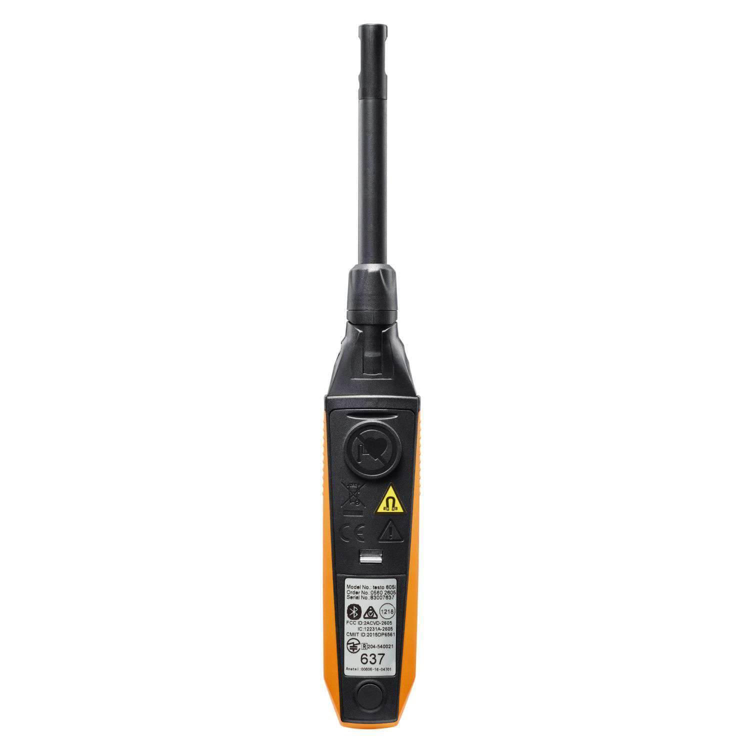 Testo 0560 2605 03 - 605i Thermohygrometer / Humidity Smart Probe - 2nd Generation - Edmondson Supply