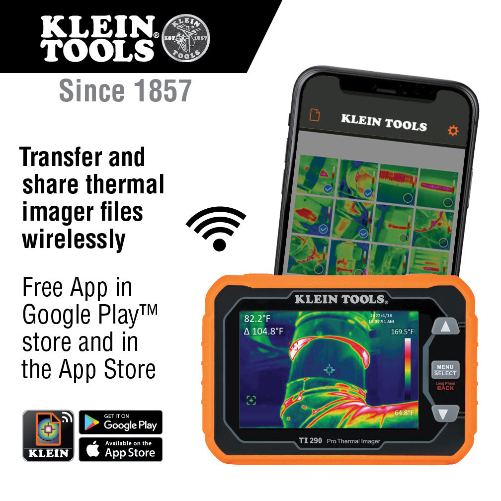 Klein Tools TI290 Rechargeable Pro Thermal Imager - Edmondson Supply