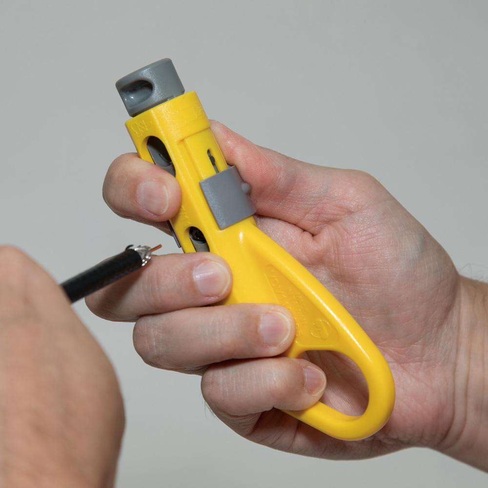 Klein Tools VDV110-095 Coax Cable Radial Stripper - Edmondson Supply