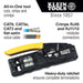Klein Tools VDV226-107 Ratcheting Data Cable Crimper / Stripper / Cutter, Compact - Edmondson Supply