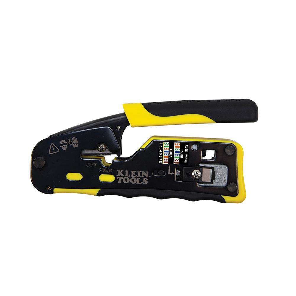 Klein Tools VDV226-110 Ratcheting Pass-Thru™ Modular Crimper - Edmondson Supply
