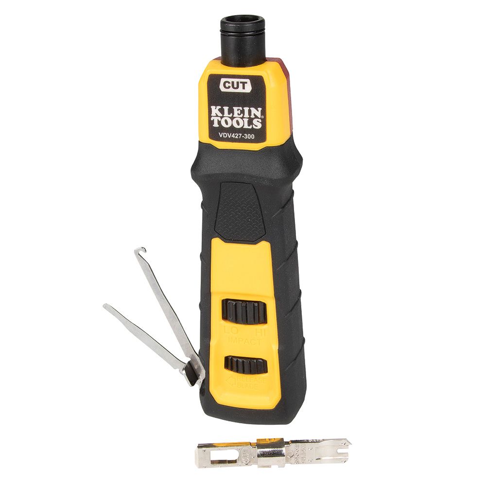 Klein Tools VDV427-300 Impact Punchdown Tool, 66/110 Blade - Edmondson Supply