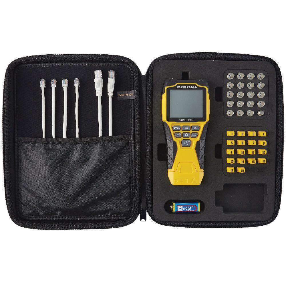 Klein Tools VDV501-852 Scout® Pro 3 Tester with Locator Remote Kit - Edmondson Supply