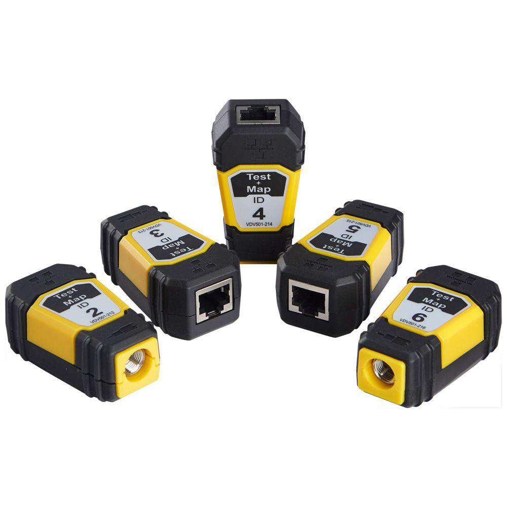 Klein Tools VDV770-850 Test + Map™ Remotes (#2 - #6) Upgrade Kit for Scout® Pro 3 Tester - Edmondson Supply