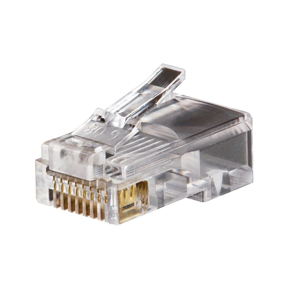 Klein Tools VDV826-602 Modular Data Plugs RJ45 CAT5e, 50-Pack - Edmondson Supply